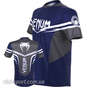 Футболка Venum Sharp 2.0 Dry Tech T-shirt Blue Grey